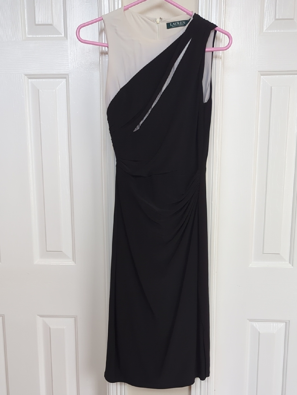 Ralph Lauren Black & White Cocktail Dress